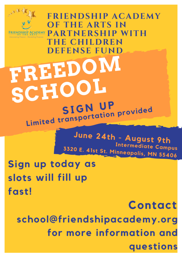 Freedom School Flyer